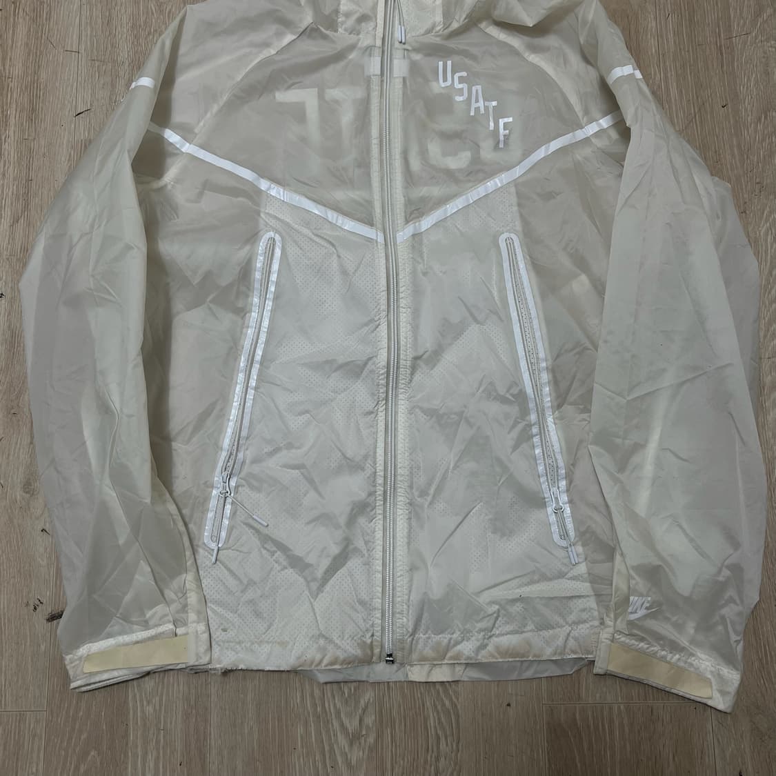 나이키 USATF 미국 윈드러너 바람막이 자켓 L/100  상품이미지3