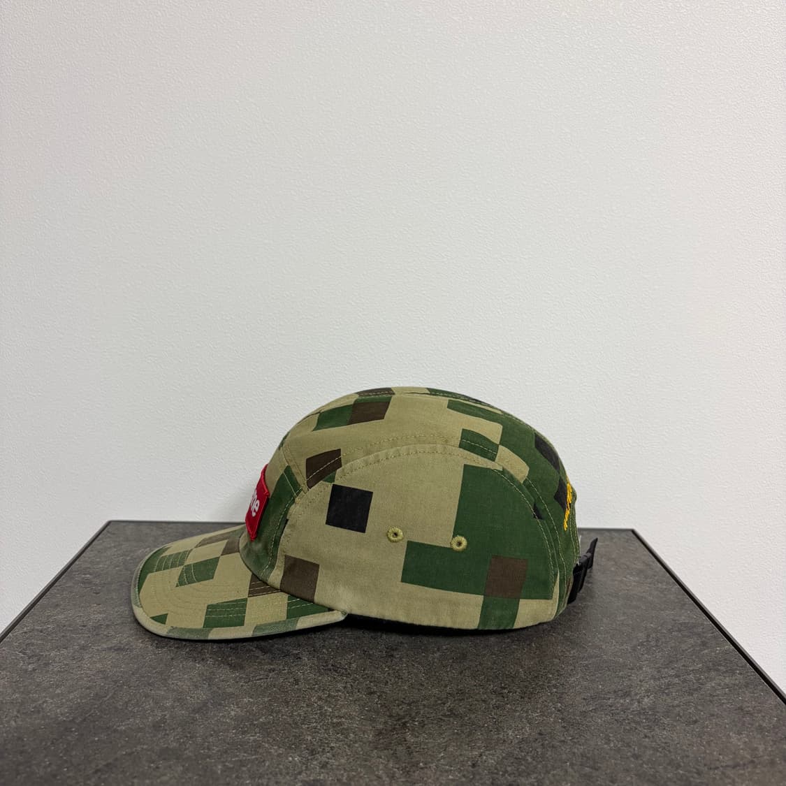 (OS) 슈프림 박스로고 캠프캡 모자 밀리터리 카모 카키 상품이미지2