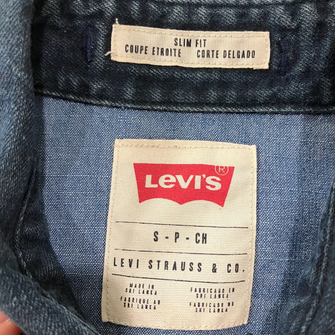 262 리바이스 웨스턴 데님 셔츠 상품이미지3