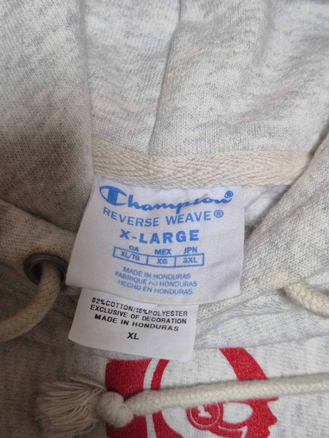 Champion 리버스위브 후드 XL 상품이미지3