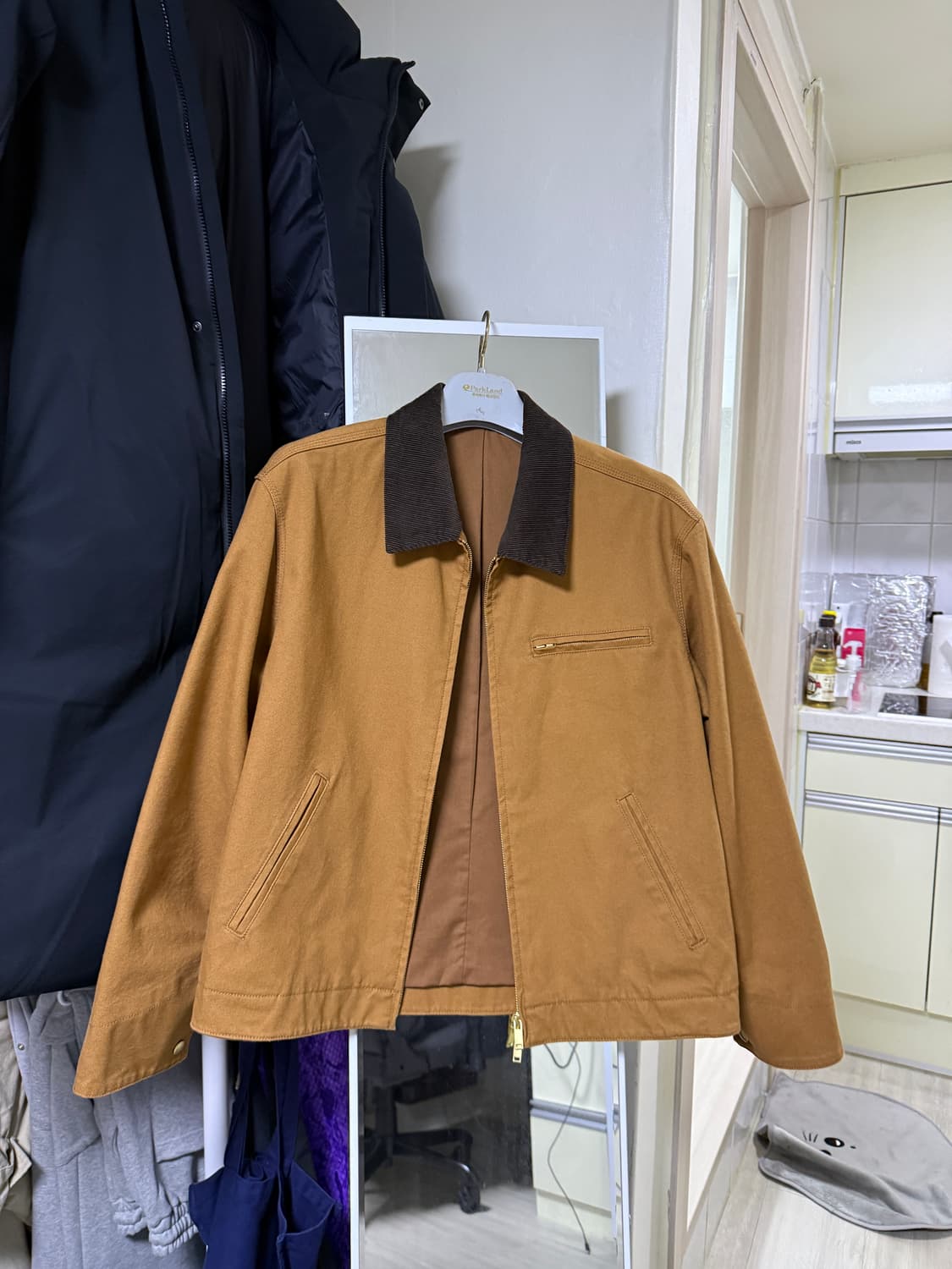 무탠다드 캔버스 워크 재킷 [데저트 브라운] L 상품이미지4