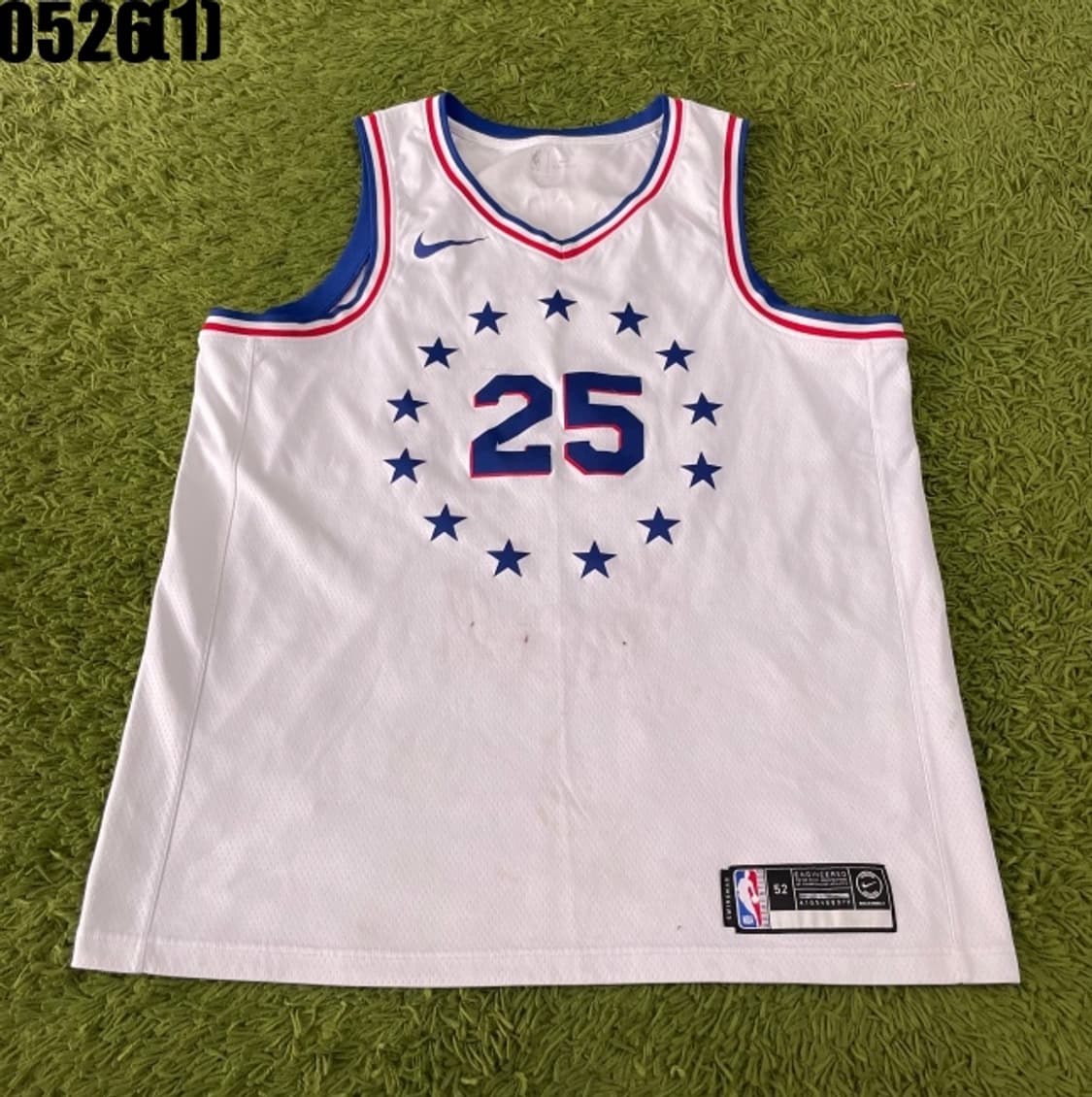 나이키 NBA 필라델피아 벤 시몬스 마킹 유니폼 상품이미지1
