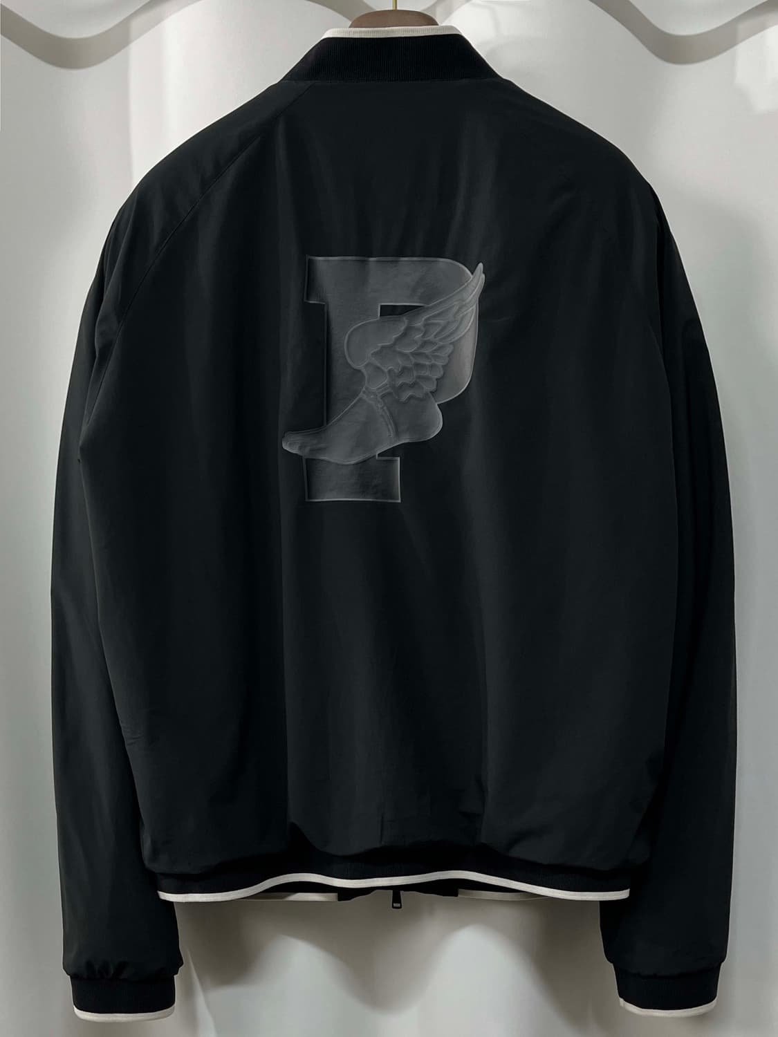 폴로 랄프로렌 블랙 p wing 스크래블 쉴드 블루종 자켓 상품이미지2