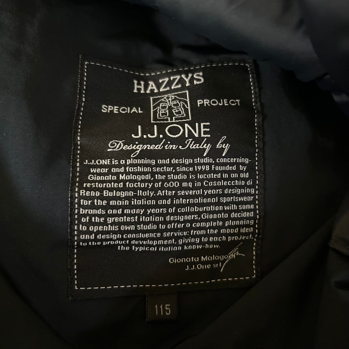 해지스 2겹 마이 자켓 경량패딩 110-115 상품이미지4