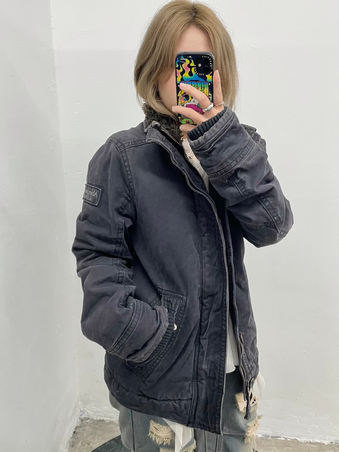 아베크롬비 헤비 울프죠 자켓  상품이미지4