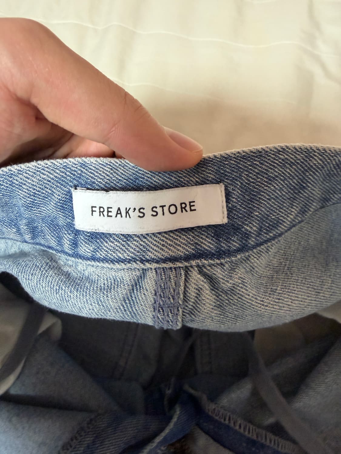 (L) 프릭스스토어 더블니 데님 상품이미지4