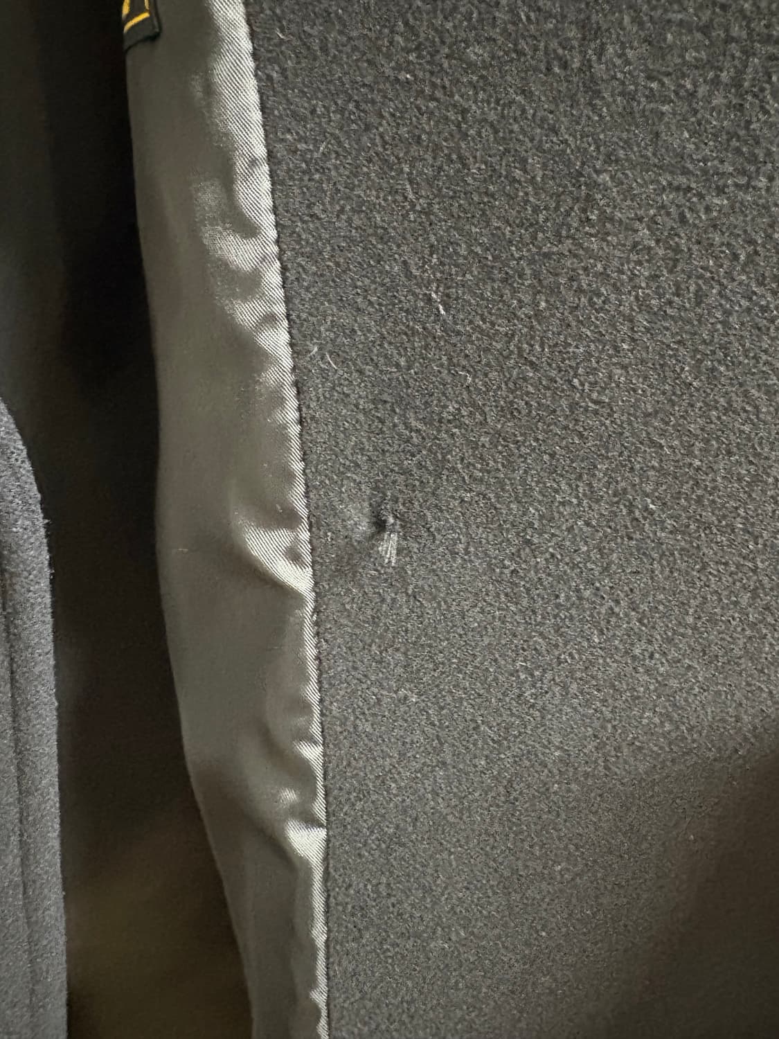 COOR 쿠어 MTR 오버핏 더블 블랙 롱 L사이즈 상품이미지5