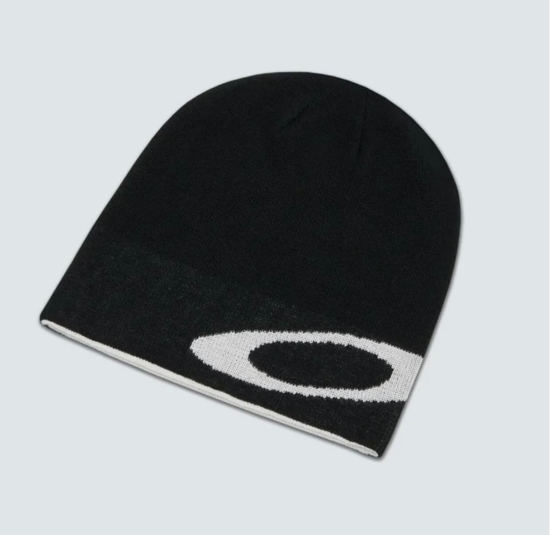 오클리 엘립스 비니 블랙 화이트 상품이미지1