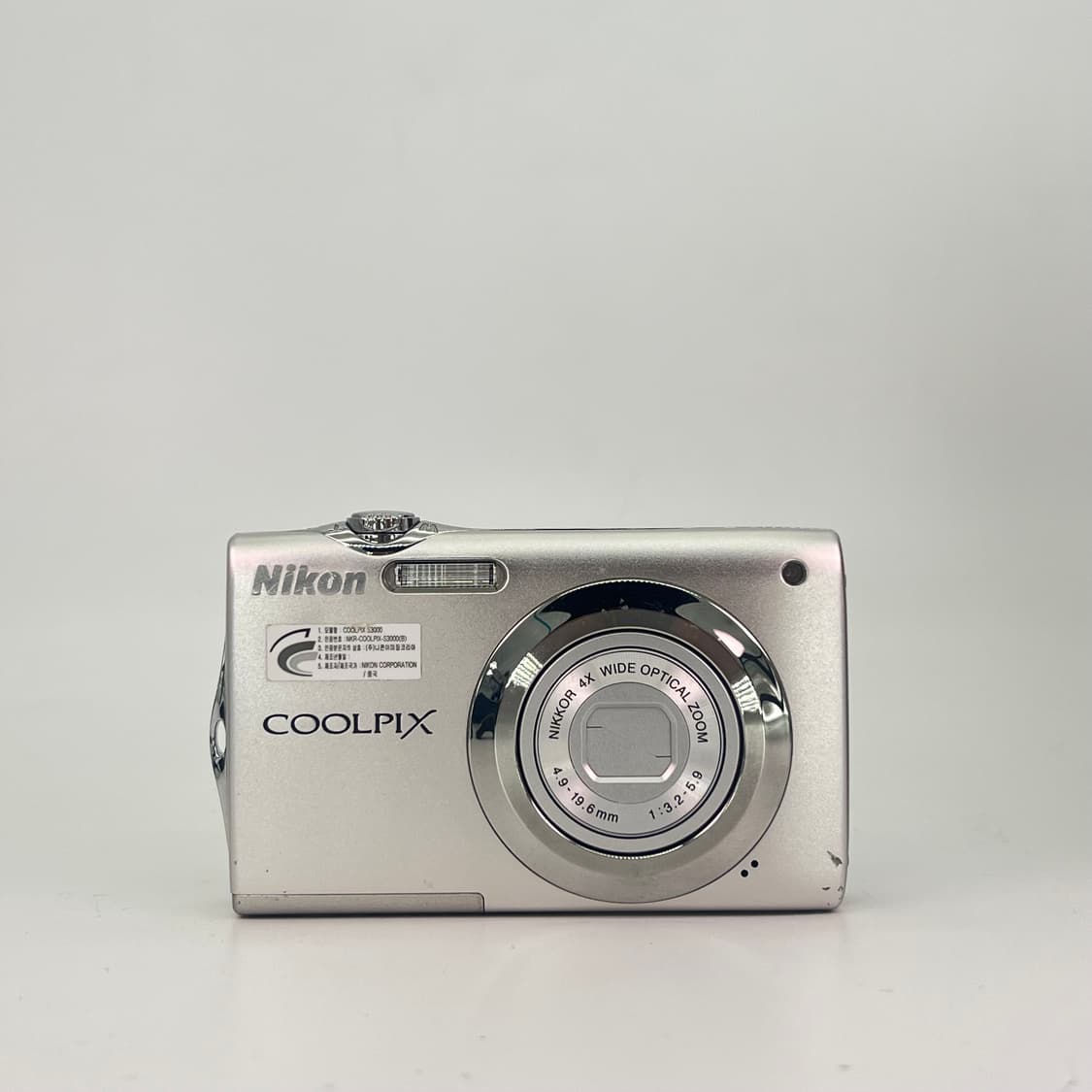 니콘 쿨픽스 Nikon Coolpix S3000 실버 상품이미지1