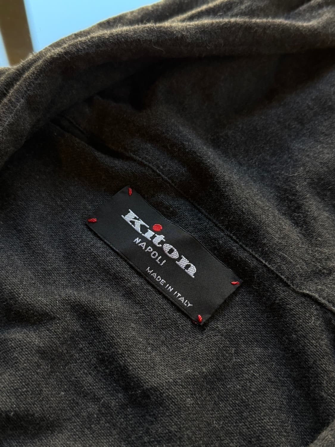 키톤 캐시미어&코튼 후드집업 남성100 상품이미지7