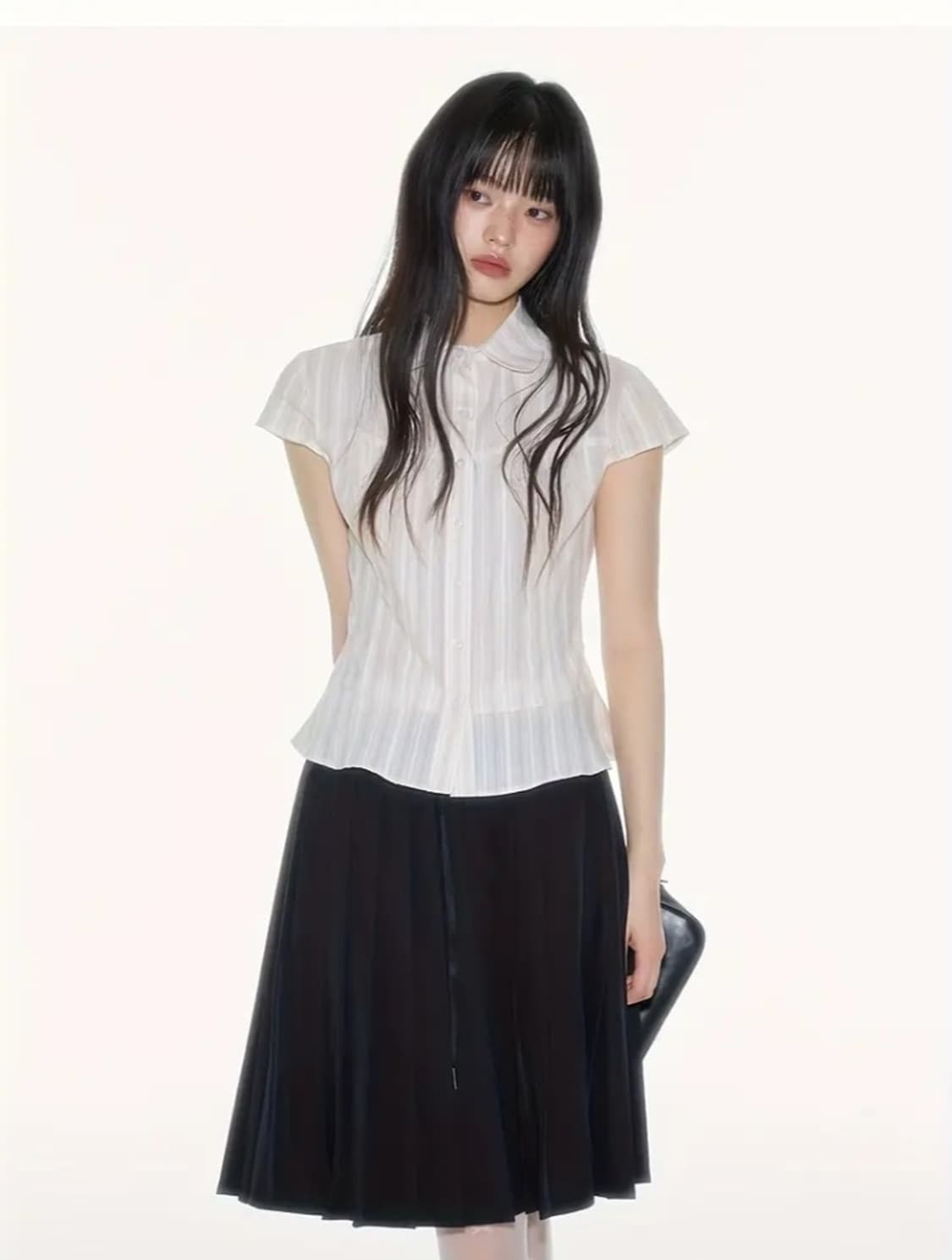 입자마자 분위기 여신되는 반팔셔츠✨️🦋 상품이미지1