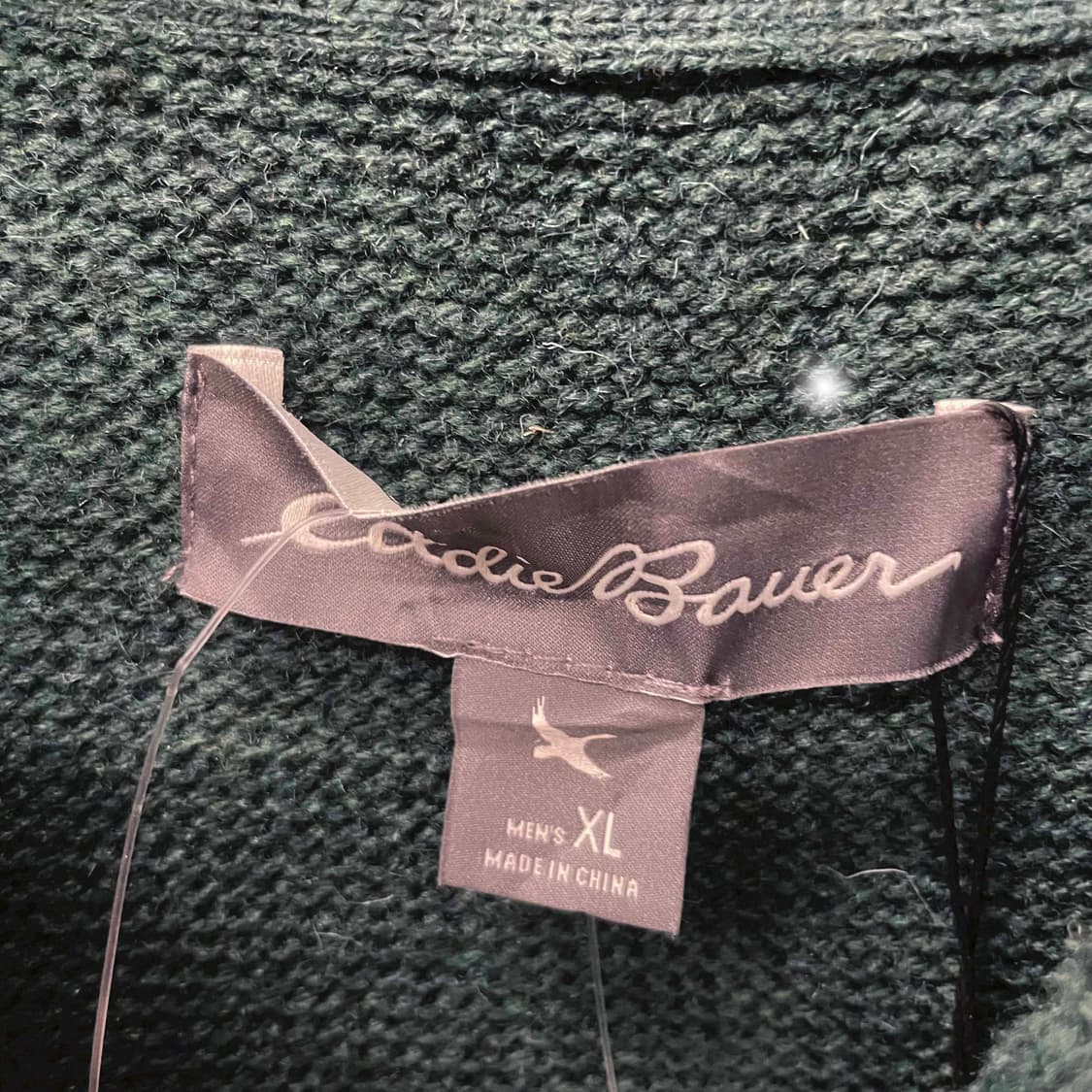 에디 바우어 눈꽃 패턴 레트로 라운드 넥 니트 스웨터 N504 상품이미지6