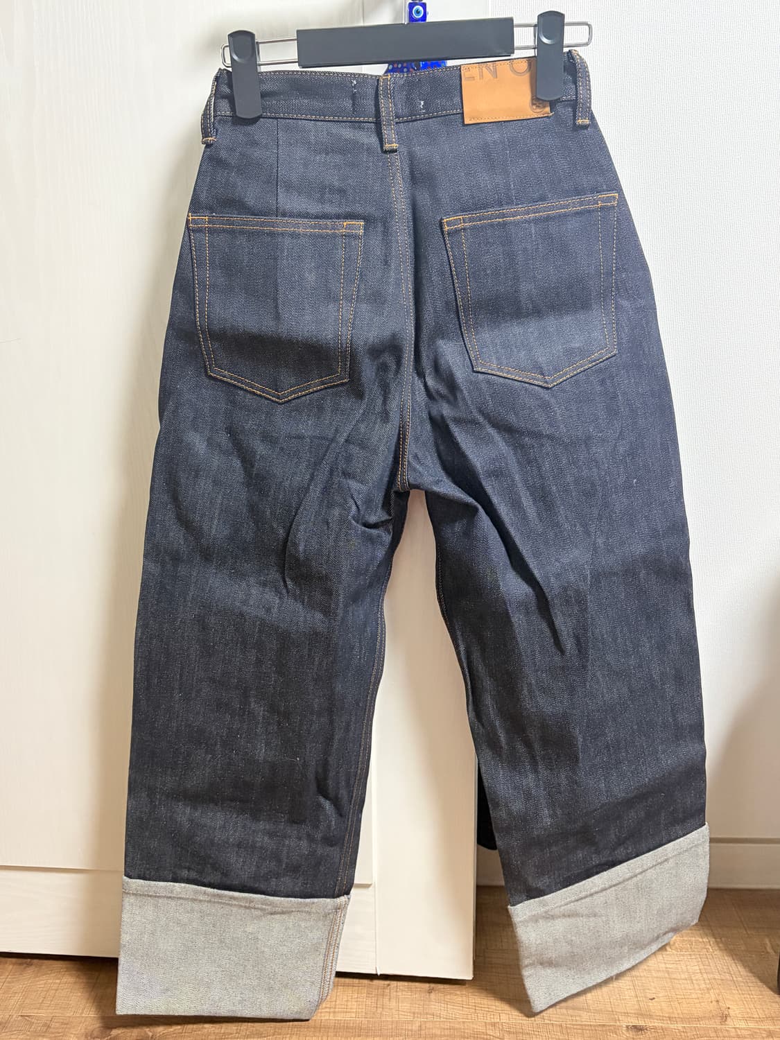 en or 엔오르 롤업 생지데님 상품이미지3