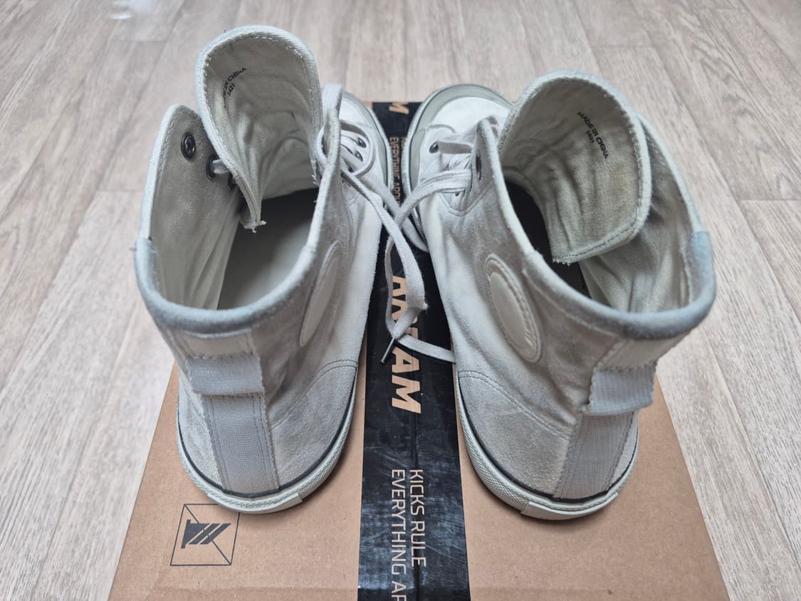 올세인츠 듀몬트 하이탑 화이트 43 상품이미지4