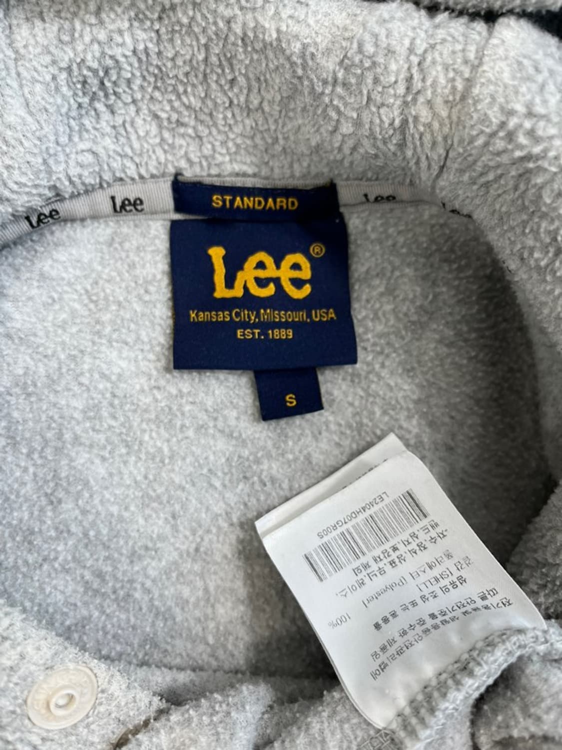 2024/LEE 리 후리스 후드 티셔츠/#2674 상품이미지5