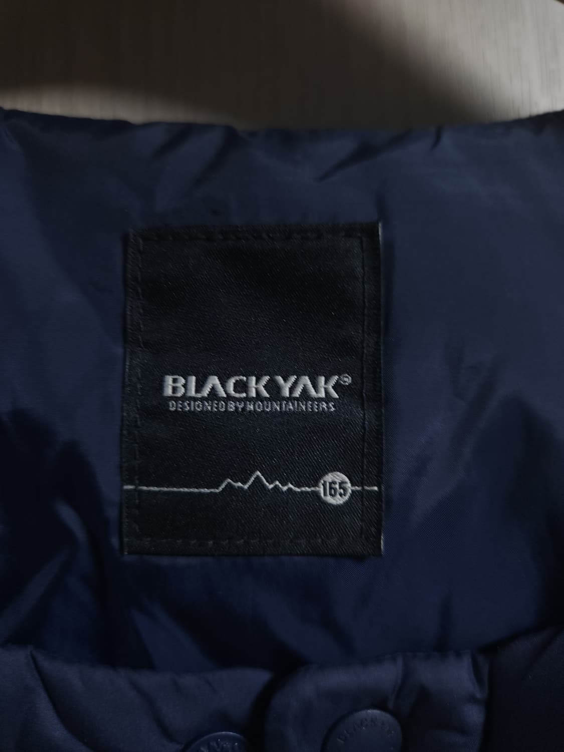 블랙야크 키즈 덕다운 경량 패딩조끼, 165 상품이미지3