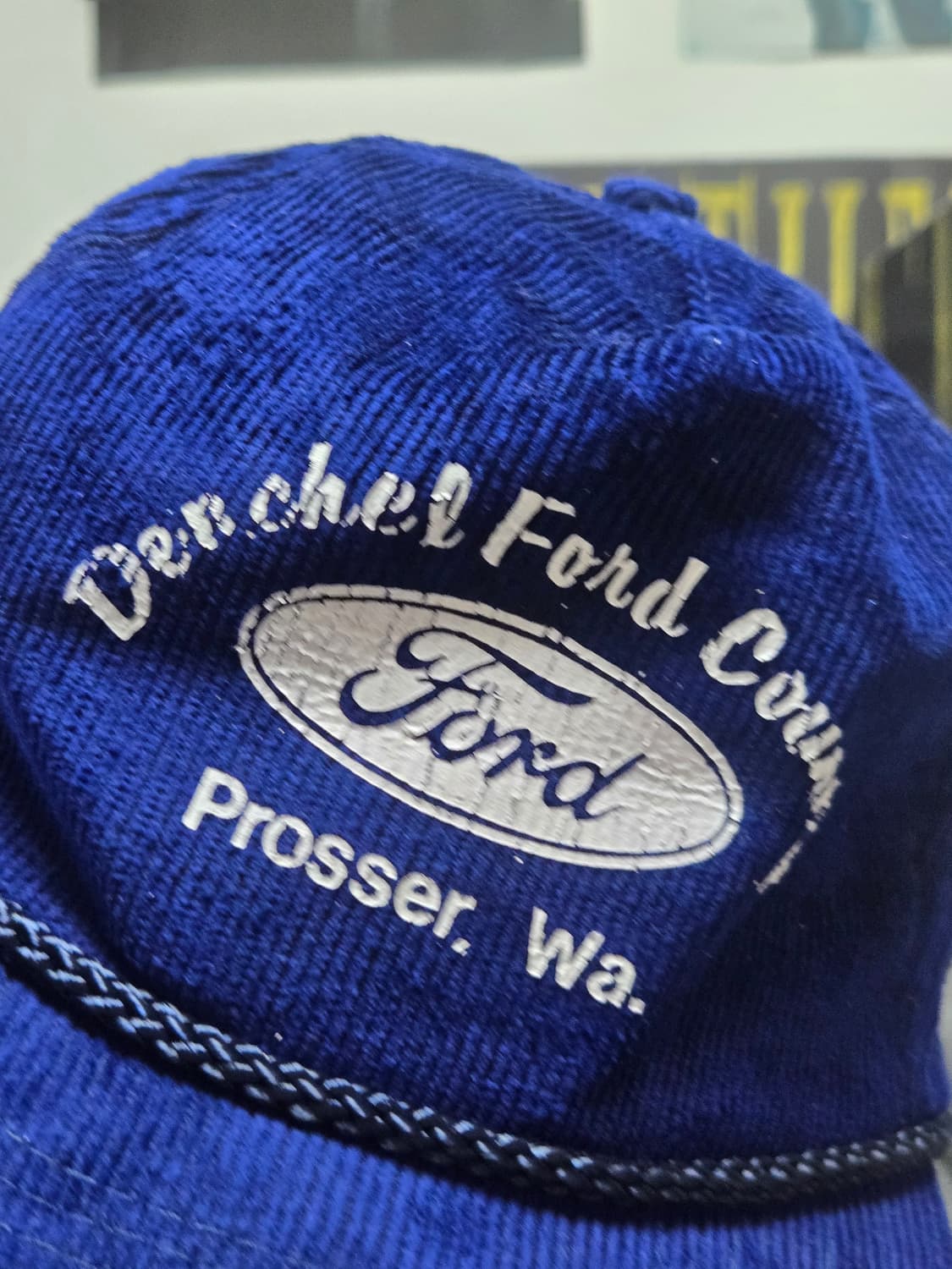 90’s Denchel Ford County Corduroy Cap 상품이미지6