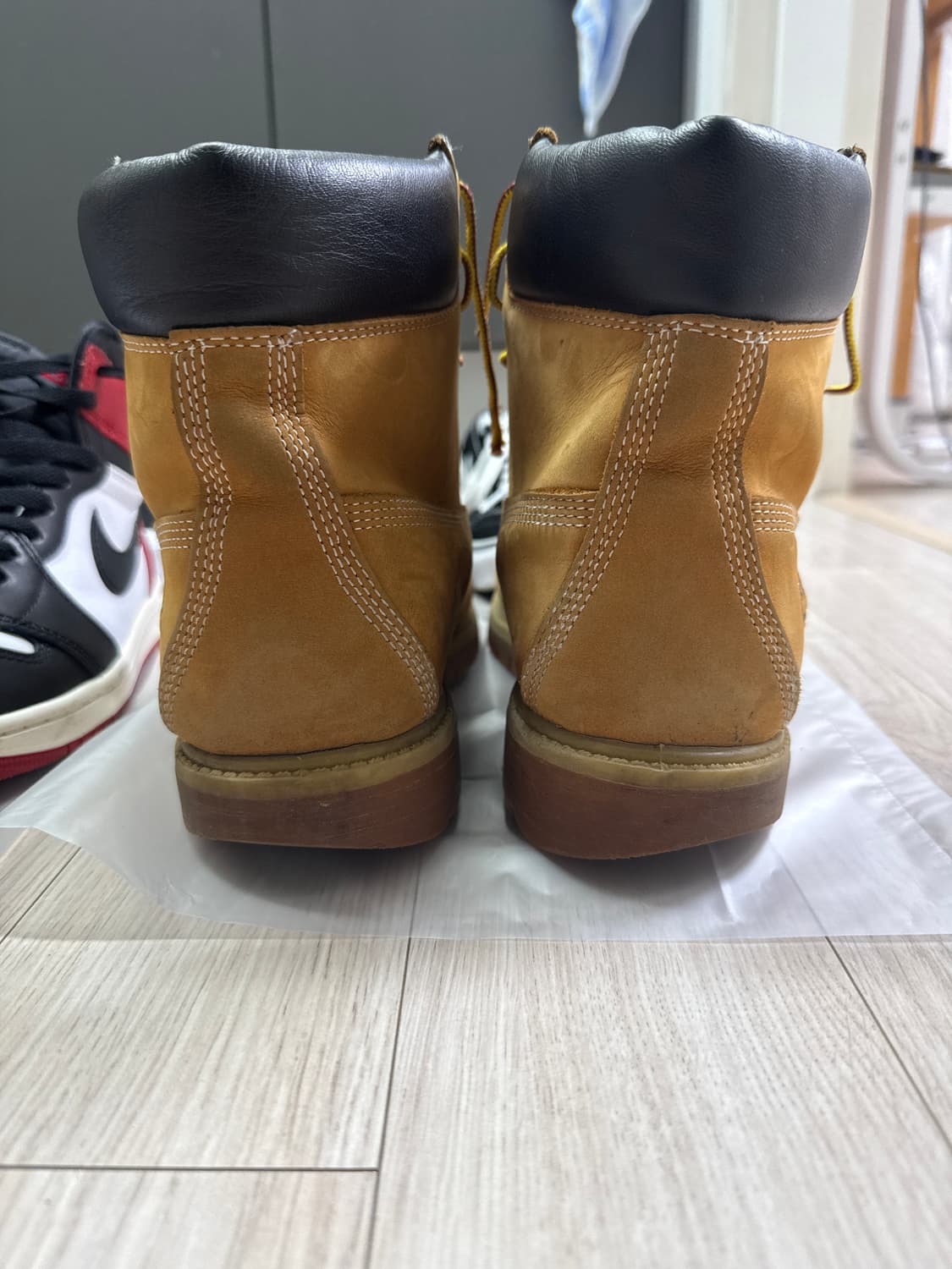 남성 6인치 프리미엄 옐로 워터프루프 워커부츠 상품이미지7