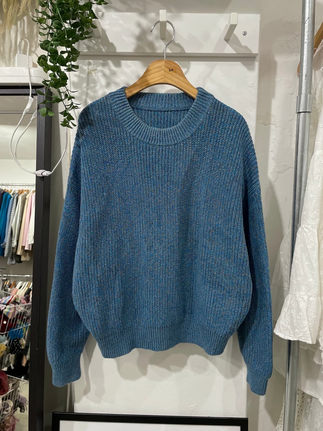 Blue Heather Knit 상품이미지7