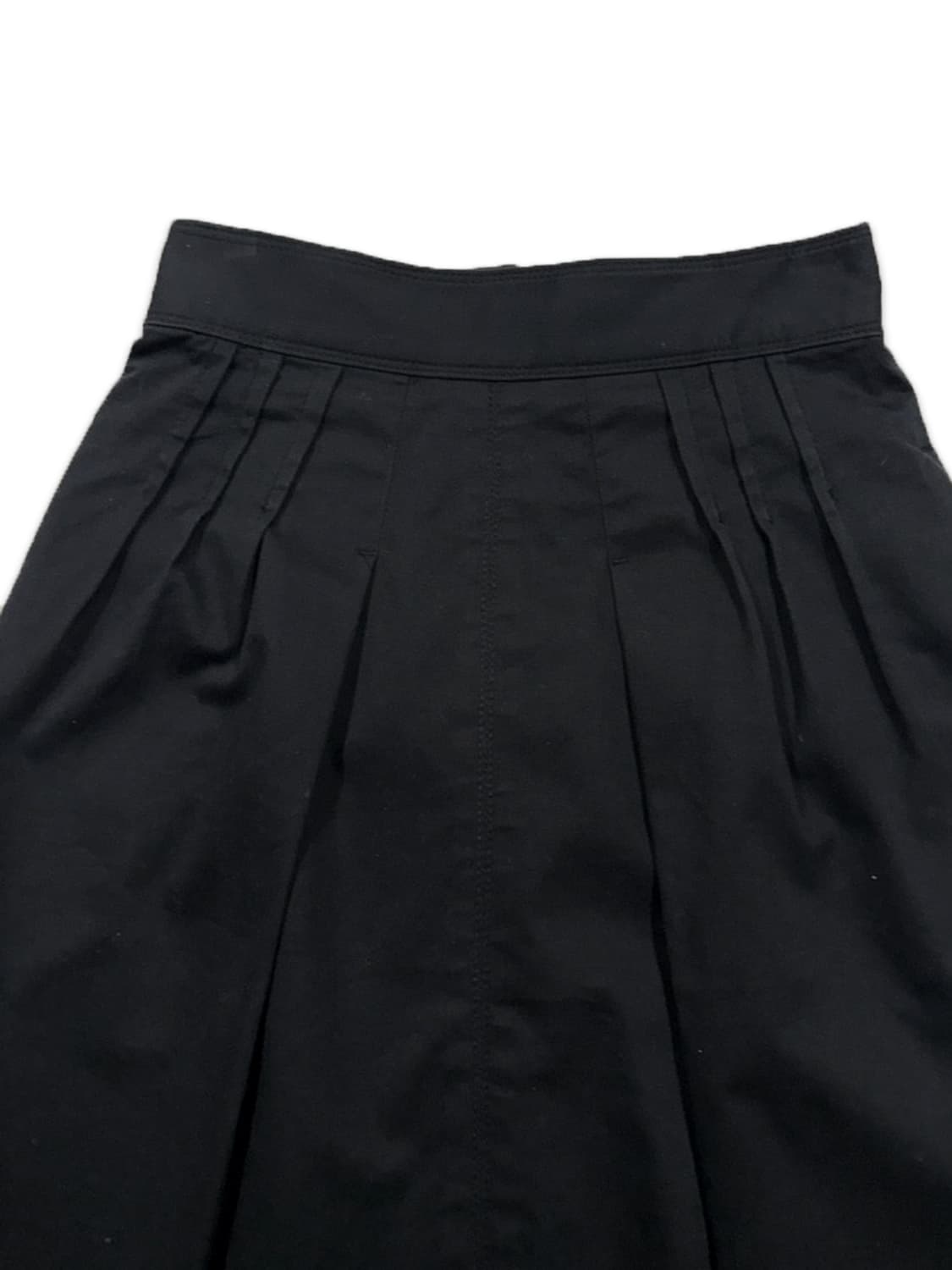 빈티지 ALMA EN ROSE 블랙 미디 스커트 상품이미지3