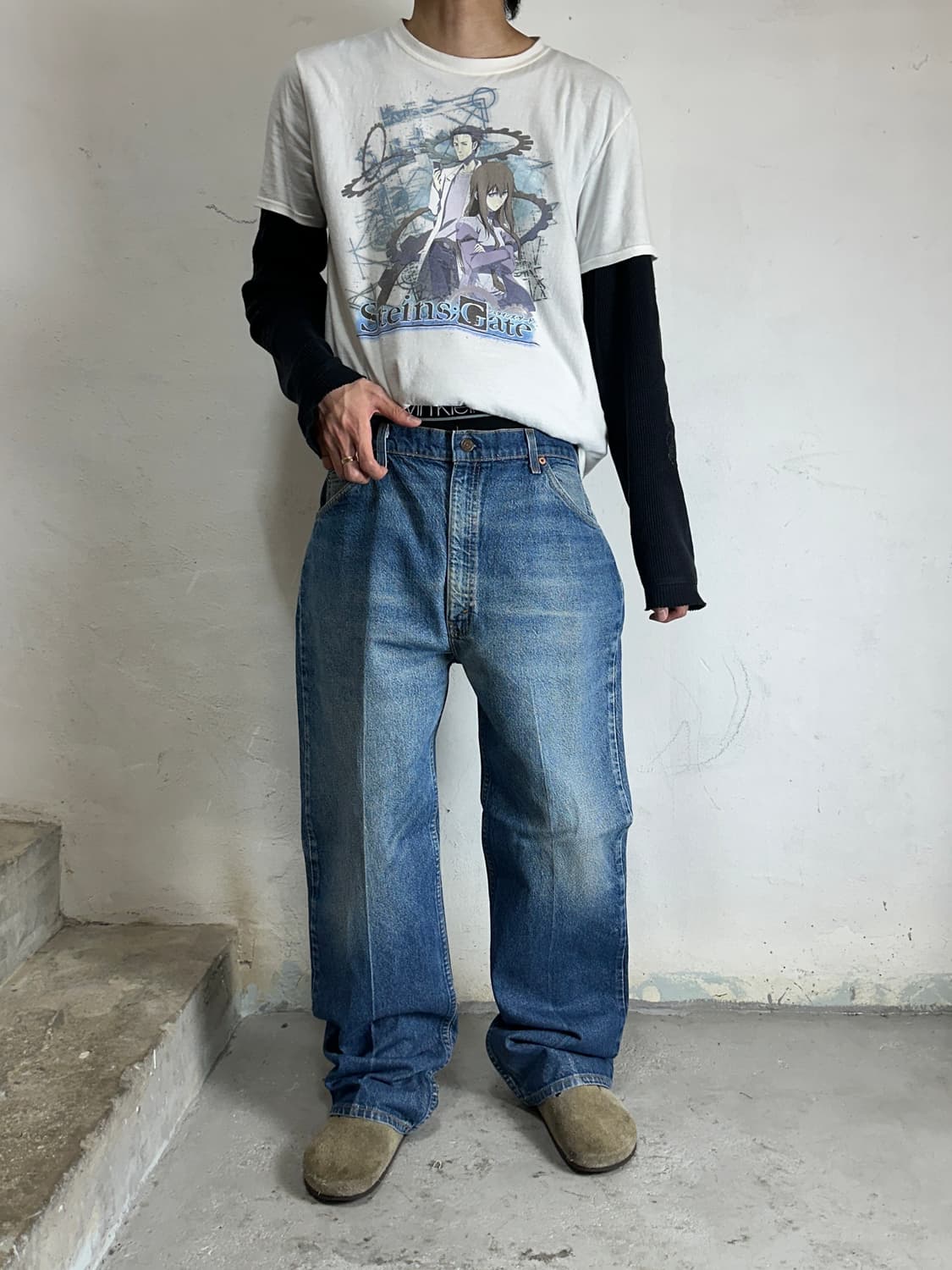 90’s USA 빈티지 리바이스 517 오렌지탭 부츠컷 리바이스 청바지 상품이미지2