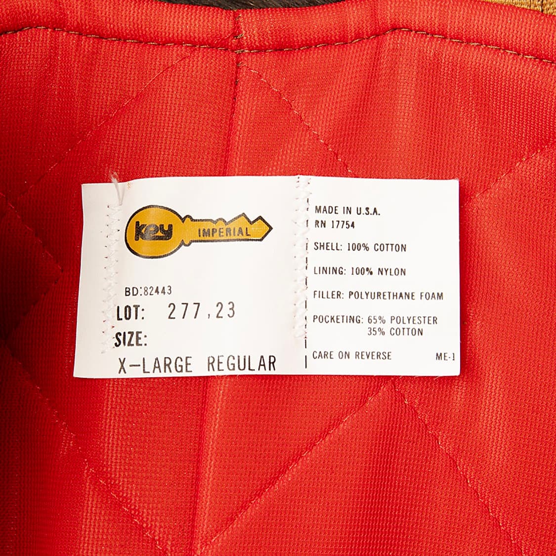 [40] 70s KEY IMPERIAL 덕캔버스 BIB 오버롤 데드스탁  상품이미지10