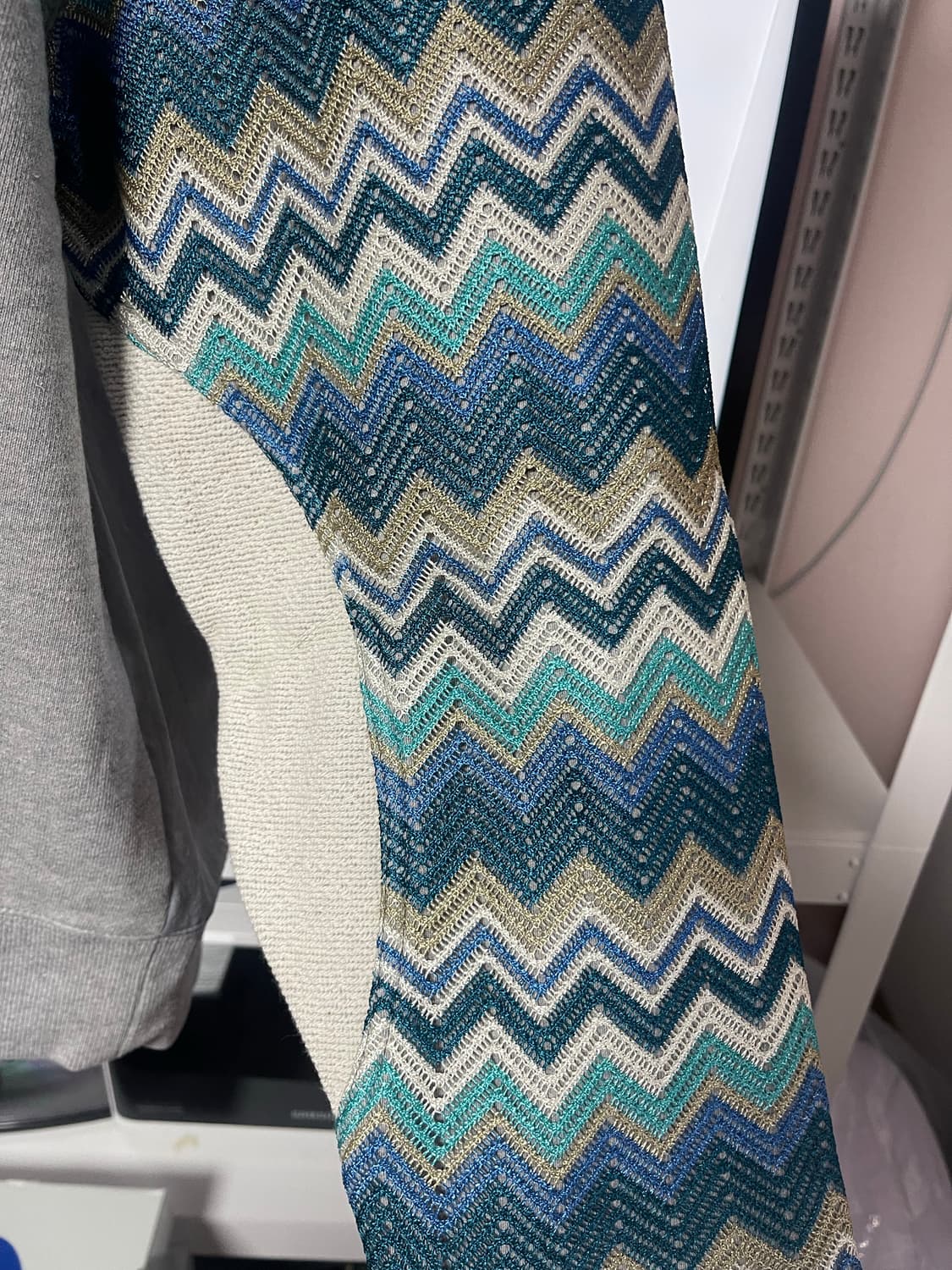 아식스 앤더슨벨 콜라보 맨투맨 그레이 상품이미지2