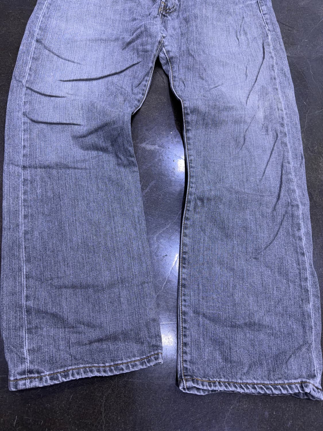 리바이스 501 00's 그레이 워싱 레귤러핏 데님팬츠 38 상품이미지6