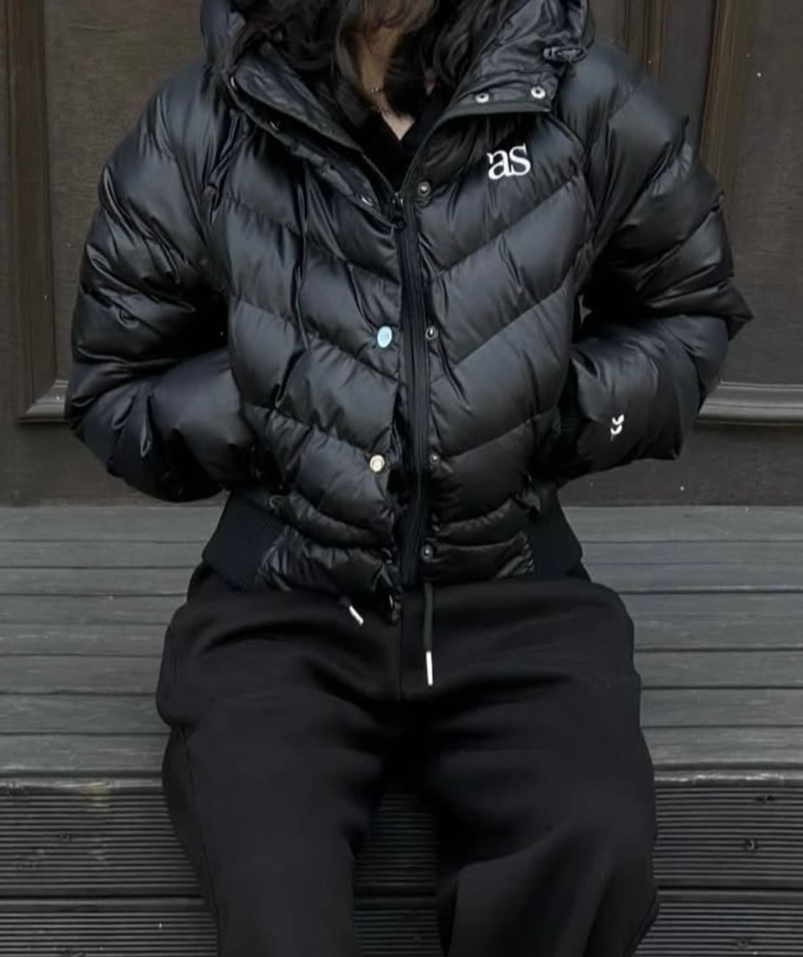 ason 크롭패딩 상품이미지1