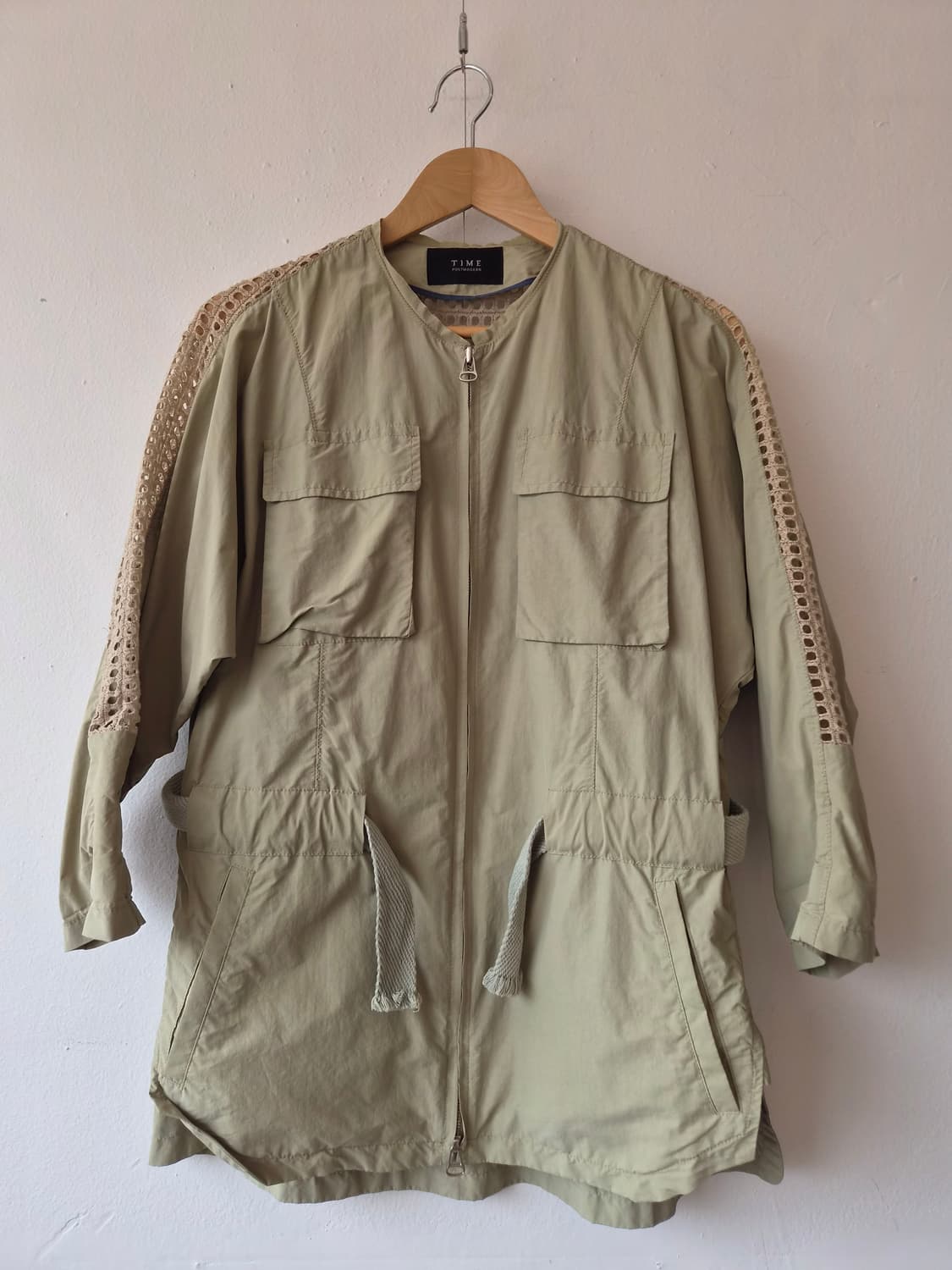 타임 TIME 여성 펀칭스트링야상 82-94-160사이즈 상품이미지2