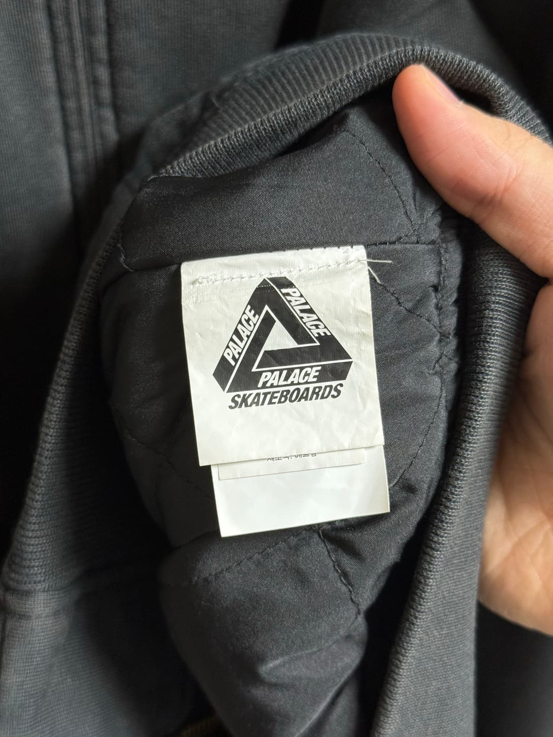 [XL] 팔라스 헤비 봄버 자켓 블랙 24fw 상품이미지4