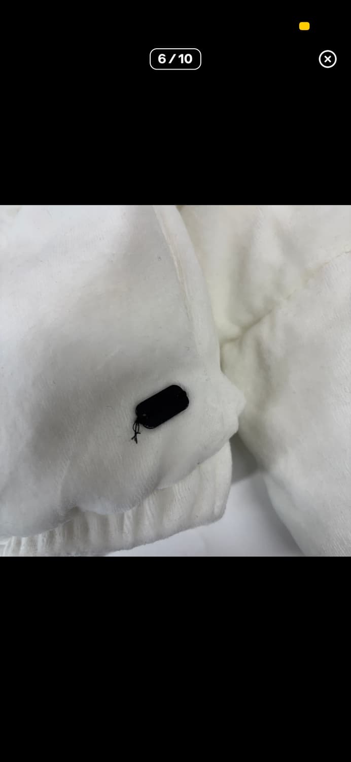 DKNY 벨벳 패딩 (화이트 s) 상품이미지6