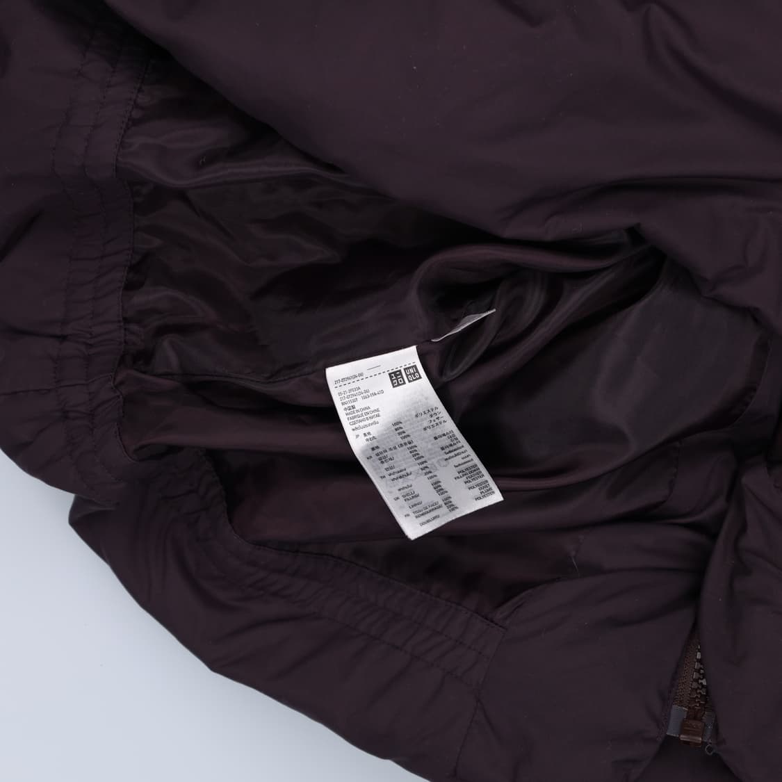 L 유니클로 여성 하이넥 다운패딩 0202H1 상품이미지4