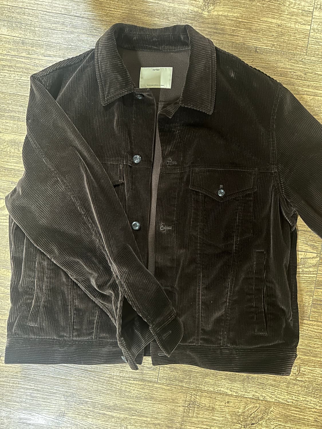 포터리 코듀로이 트러커 3사이즈 상품이미지2