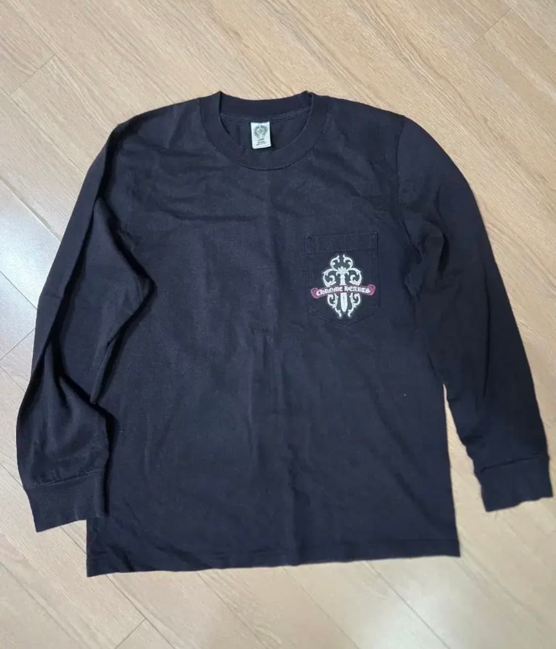 [정품] 크롬하츠 블랙 긴팔 티셔츠 L 상품이미지1