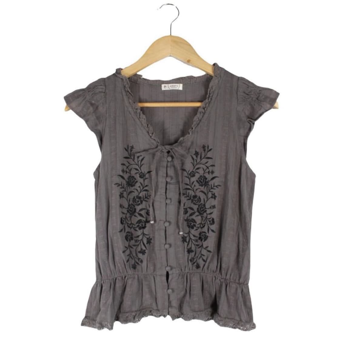 Axes femme 엑시즈팜 모리 블라우스 일본 빈티지 상품이미지1