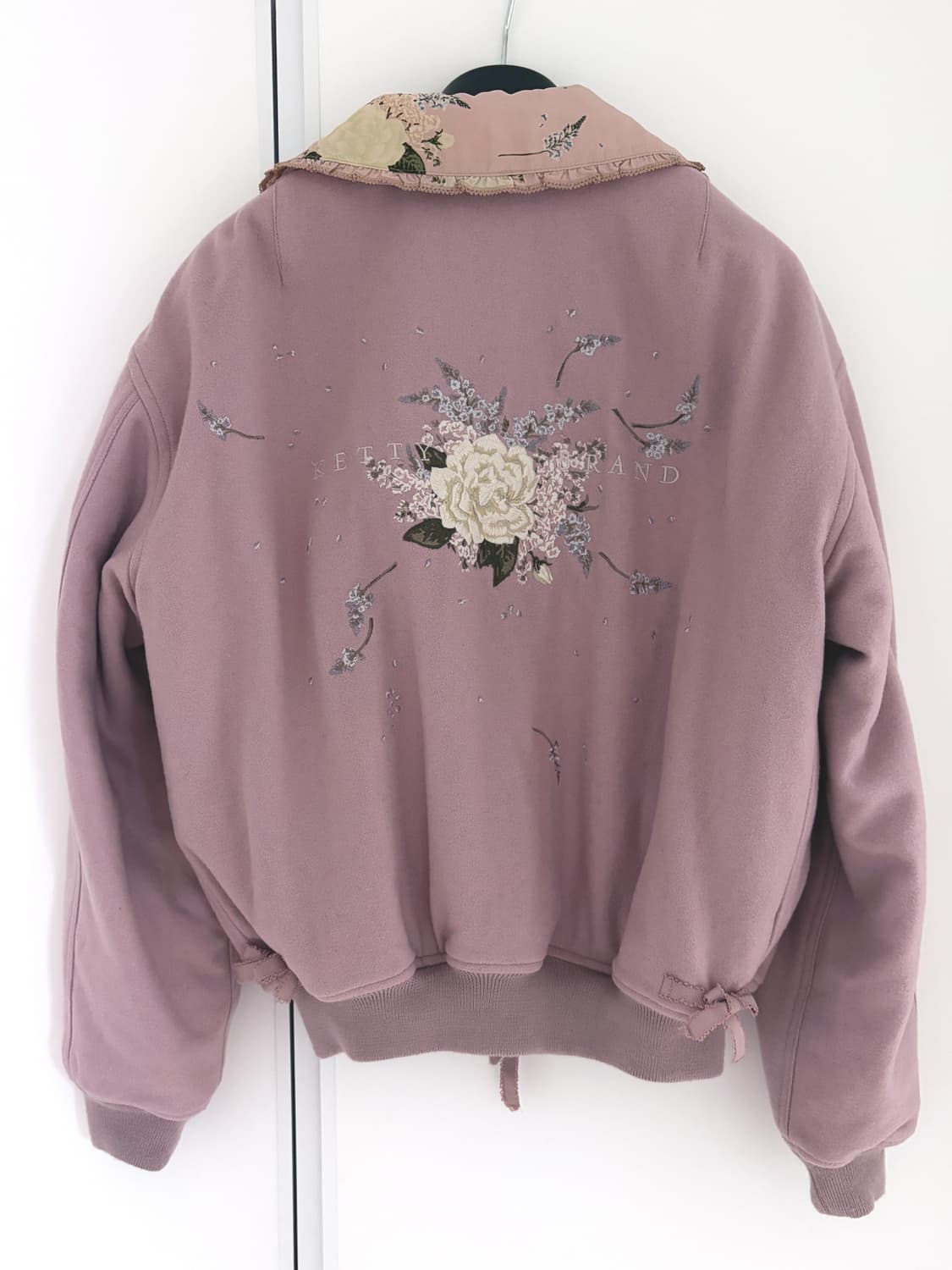 Ketty 자수 리버시블 블루종 상품이미지1