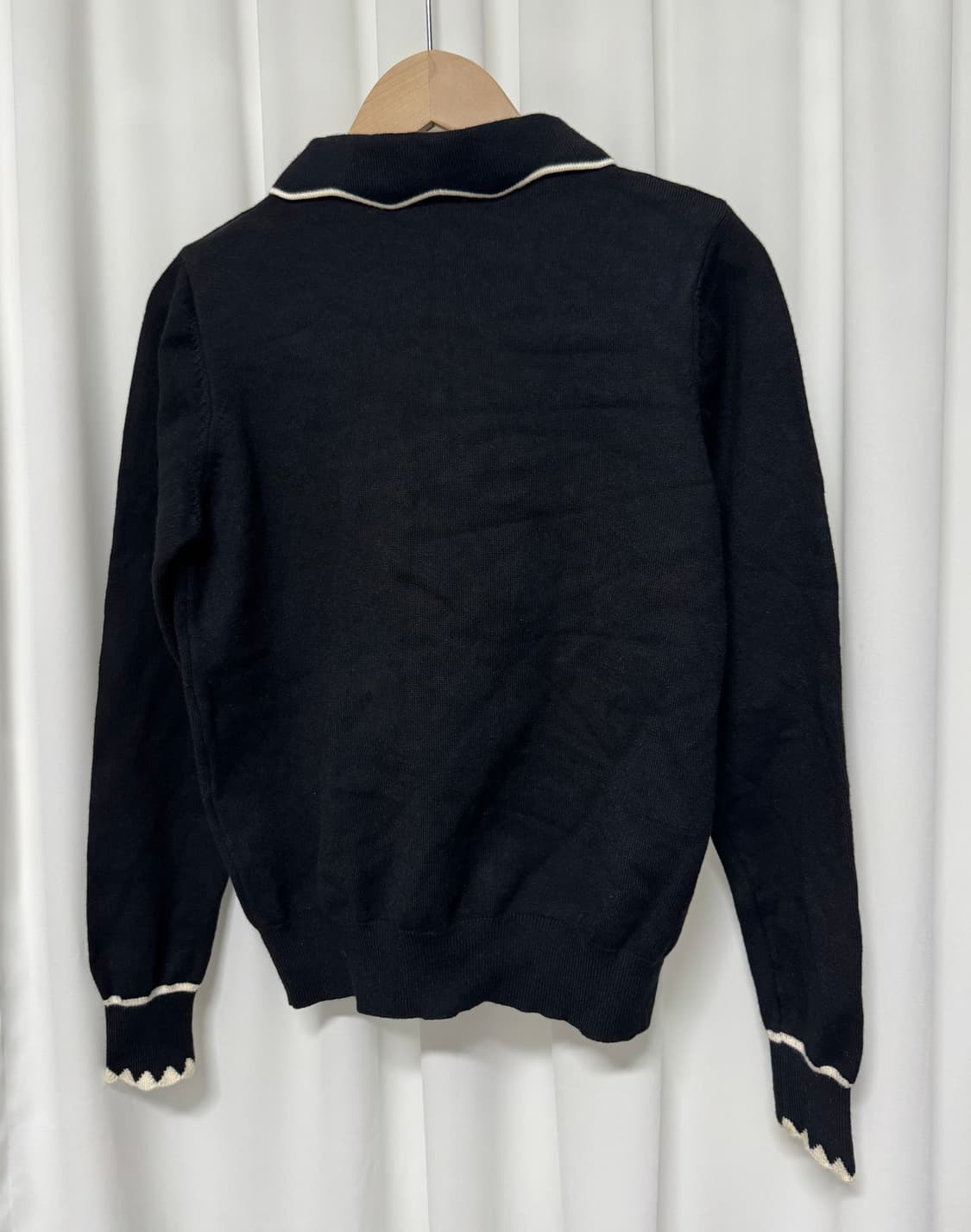 BURU N JUDY 블랙끈 니트 가디건 상품이미지8