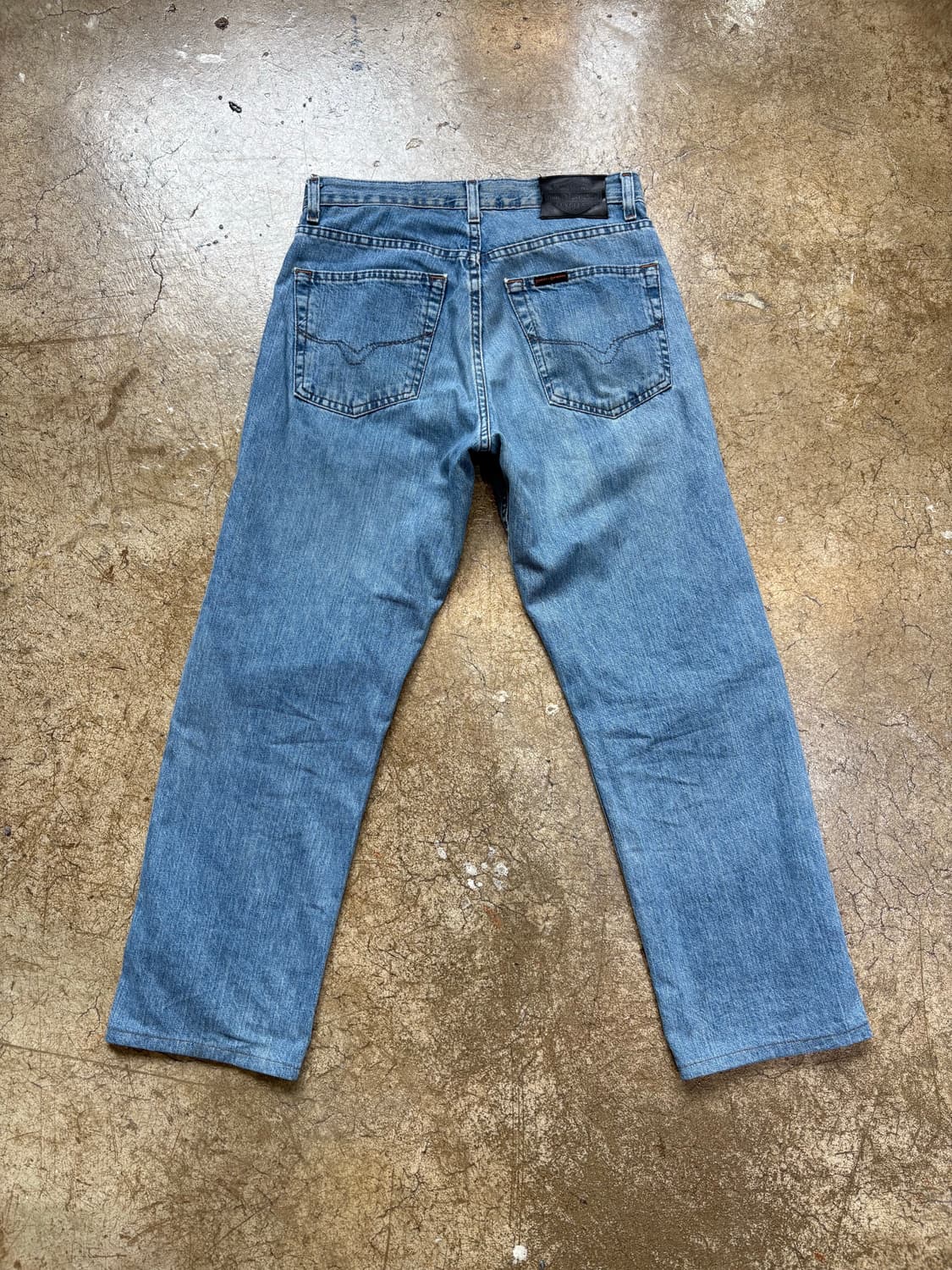 00s 할리 데이비슨 빈티지 데님 팬츠 상품이미지3