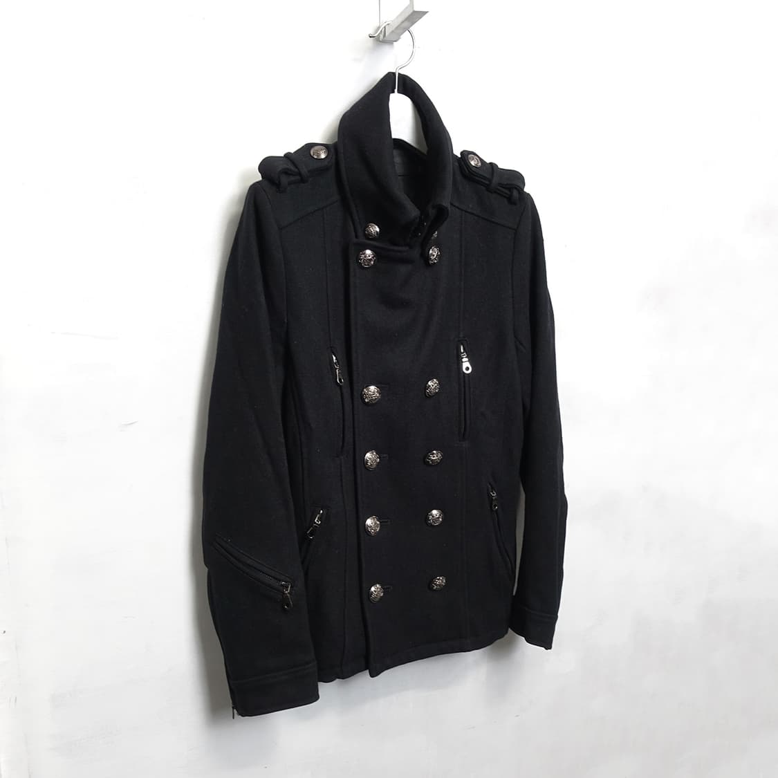 [44,]FUGA 아카이브 울 피코트 나폴레옹 자켓 상품이미지3