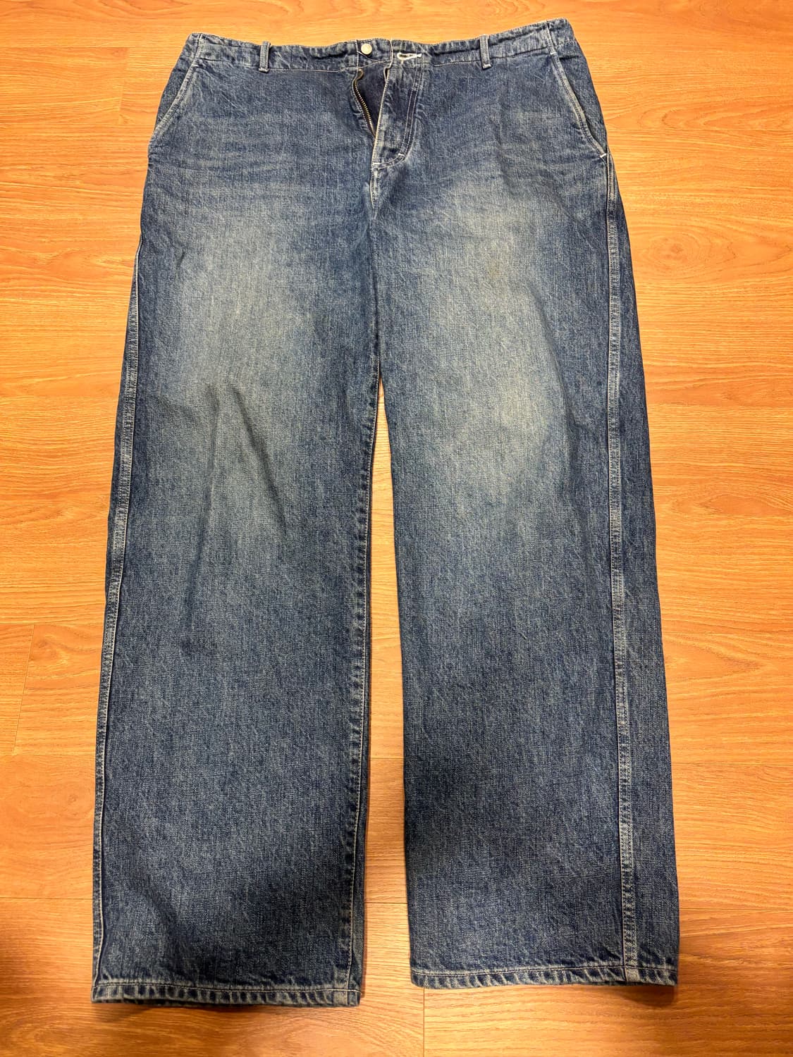 포터리 원워시 데님 미드 인디고 5사이즈 상품이미지1