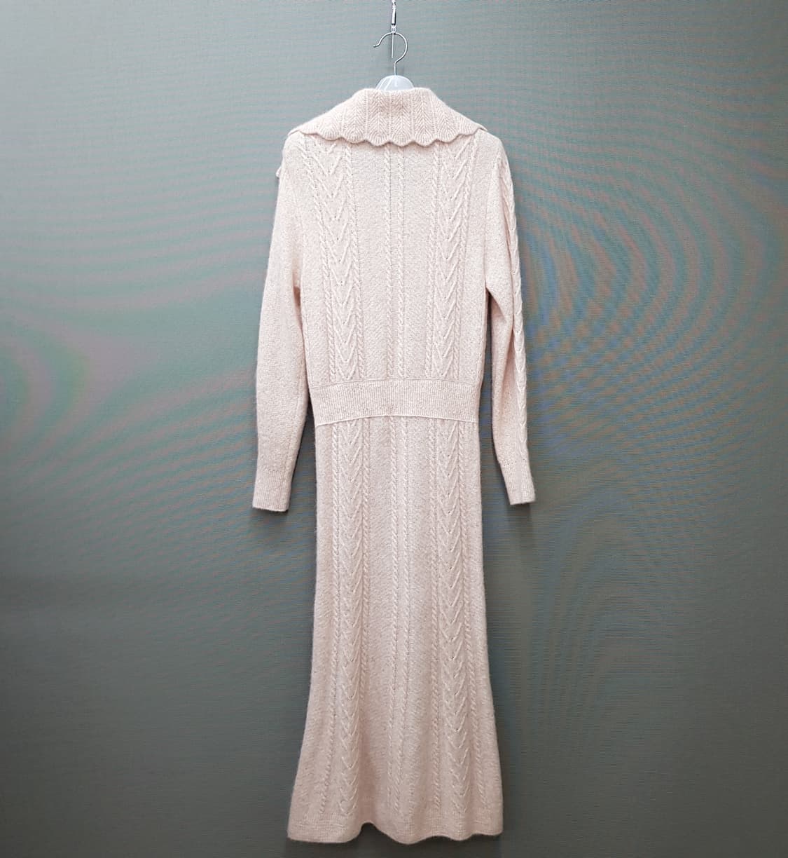 미샤 2022 와이드카라 울혼방 원피스 S사이즈 상품이미지6