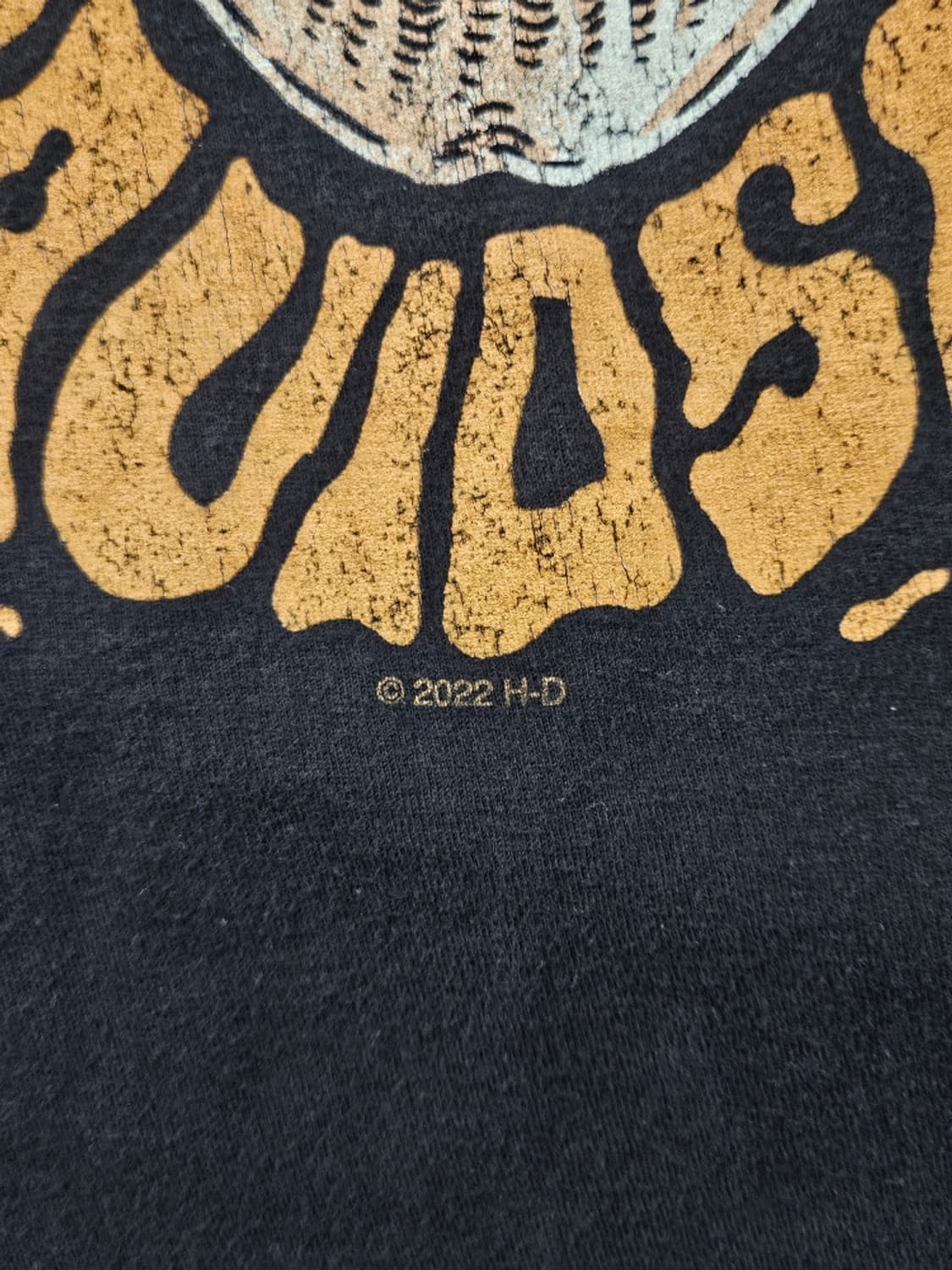 할리데이비슨 캐나다 새스커툰 레드라인 반팔 티셔츠 (M추정)/ 11647 상품이미지6