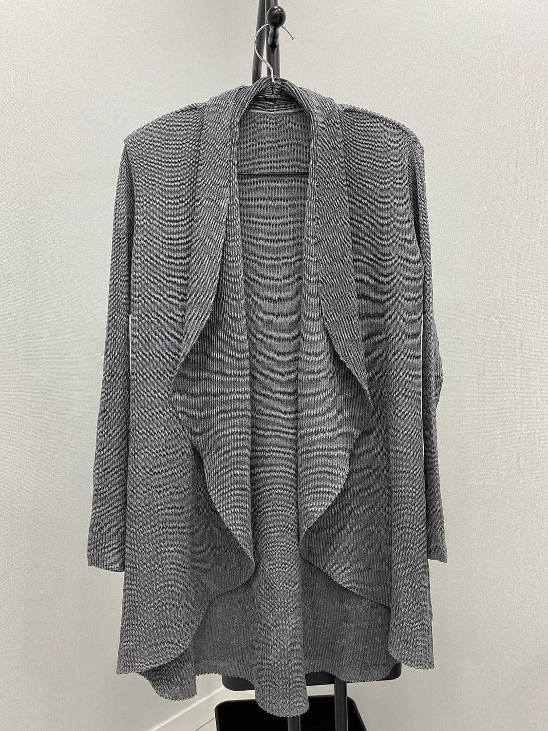 Shuttle Pleats Drape Open Cardigan 상품이미지2