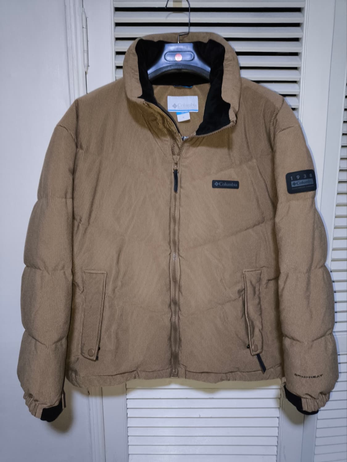 XL 컬럼비아 클레도 스웨이드 구스다운 패딩 상품이미지1