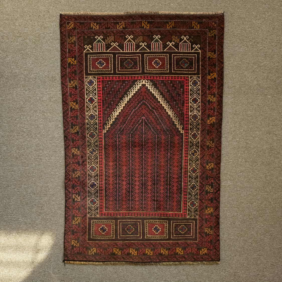Balochi Prayer Rug 상품이미지1