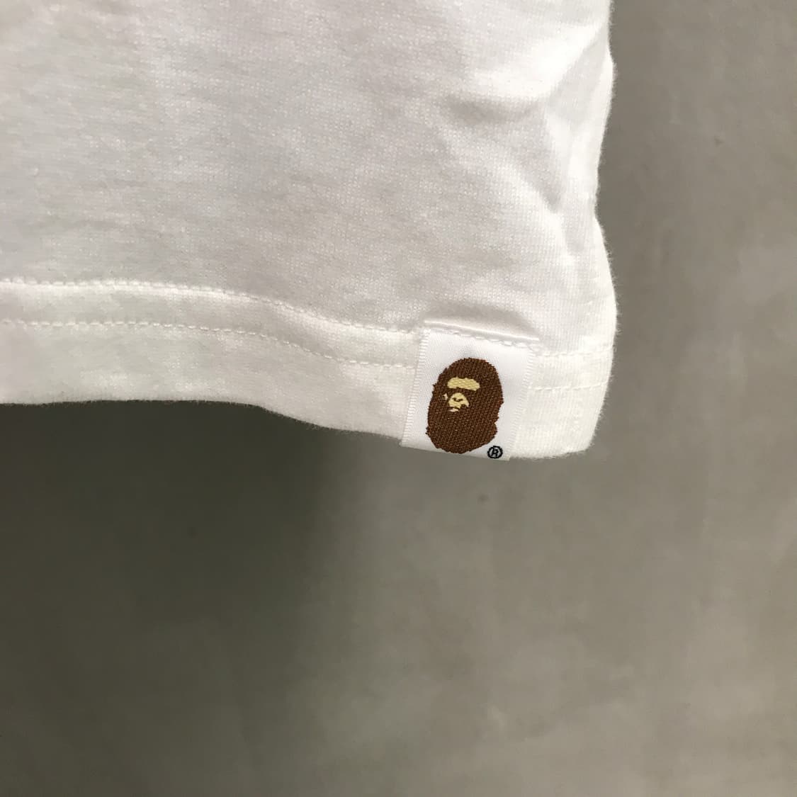 베이프 화이트 슬리브리스 새상품 2XL 상품이미지7