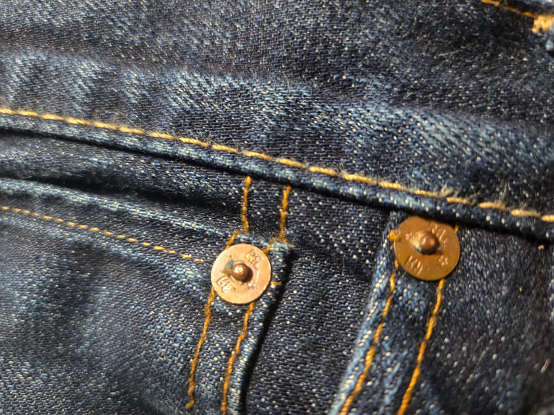 RRL 더블알엘 Made in USA 셀비지 데님 34x32 상품이미지3