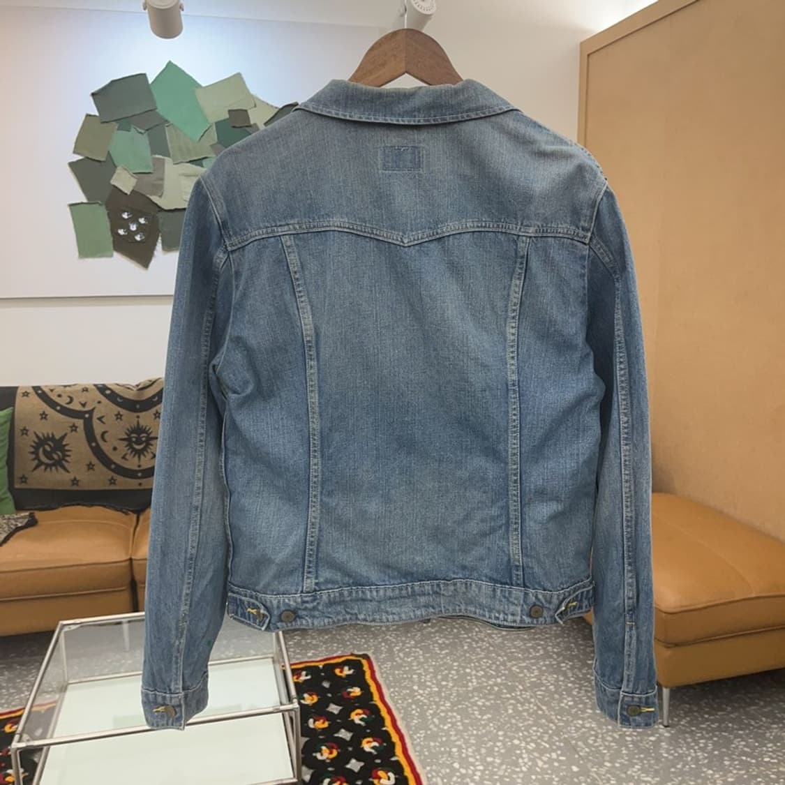 리바이스 올드스쿨 빈티지 워싱 데님 자켓 XL C07937 상품이미지4