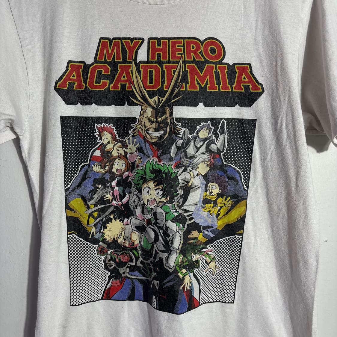 나의히어로아카데미아 캐릭터 프린팅 반팔티 상품이미지2